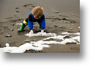 Playing in the Sea Foam